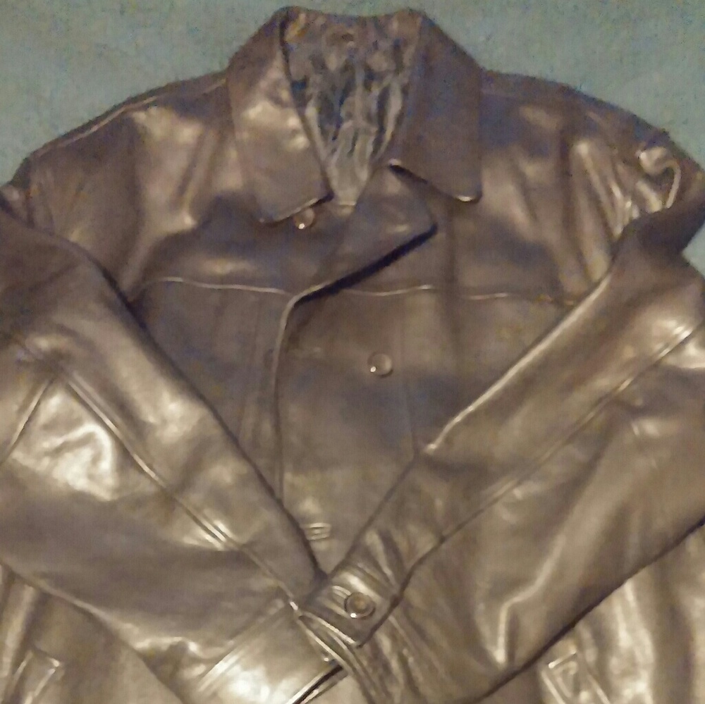 Mens Leather Coat
